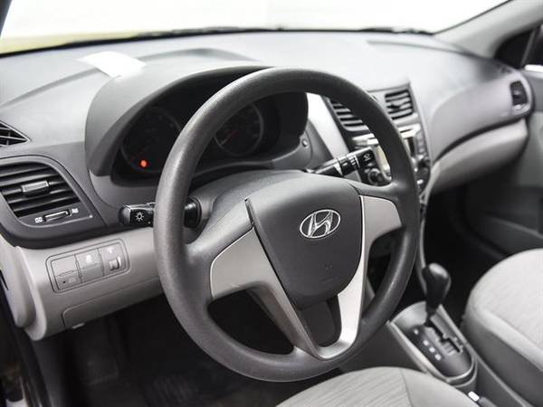 2017 Hyundai Accent SE Sedan 4D sedan Black - FINANCE ONLINE for sale in Denver , CO – photo 2