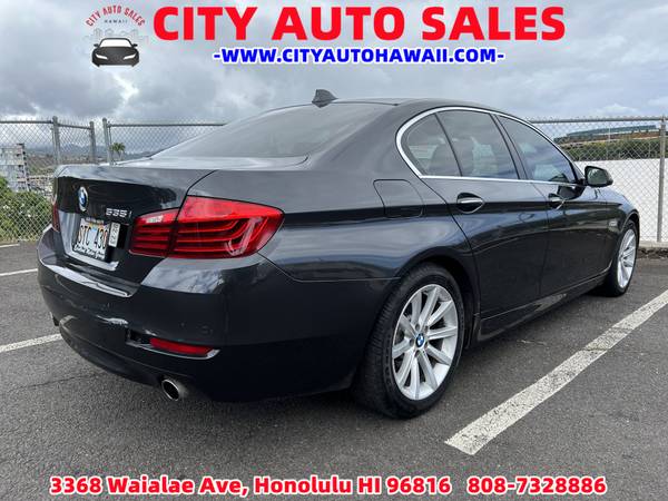 CITY AUTO SALES 2015 BMW 5 Series 535i Sedan 4D for sale in Honolulu, HI – photo 3