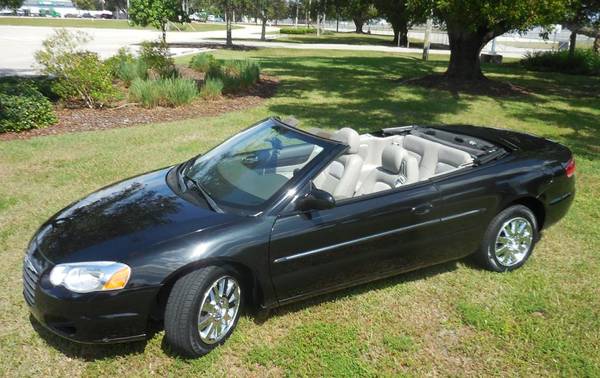 2004 Chrysler Sebring Limited Convertible~Crystal Black~37k~Nicest One for sale in Fort Myers, FL – photo 6