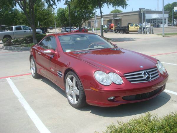 2005 MERCEDES SL500 MAROON / TAN LEATHER 139,989 ACTUAL MILES - cars... for sale in Jenks, OK – photo 14