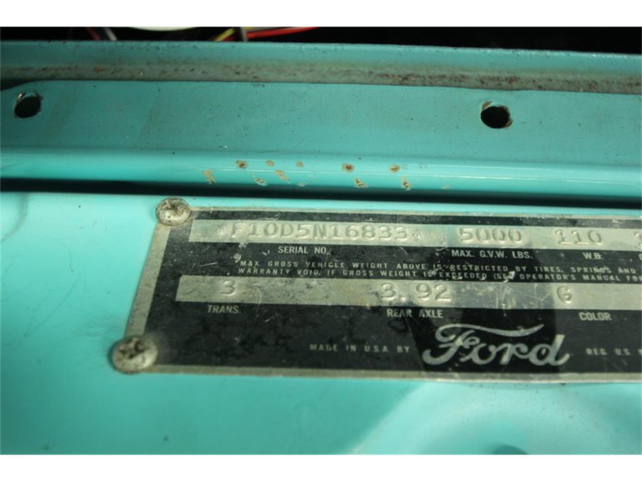 1955 Ford F1 for sale in Lutz, FL – photo 63