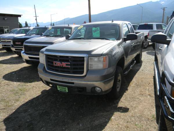 2008 GMC 2500 SLE 4WD Ext. Cab 6436 for sale in Stevensville, MT