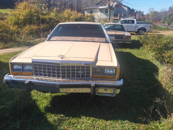 84 and 87 LTD crown vic - cars & trucks - by owner - vehicle... for sale in Weaverville, NC
