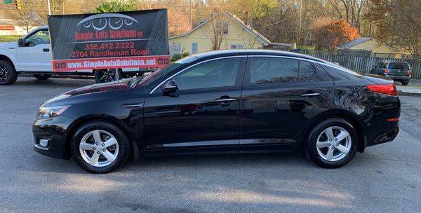 2015 Kia Optima LX 4dr Sedan PMTS. START @ $185/MTH (wac) for sale in Greensboro, NC