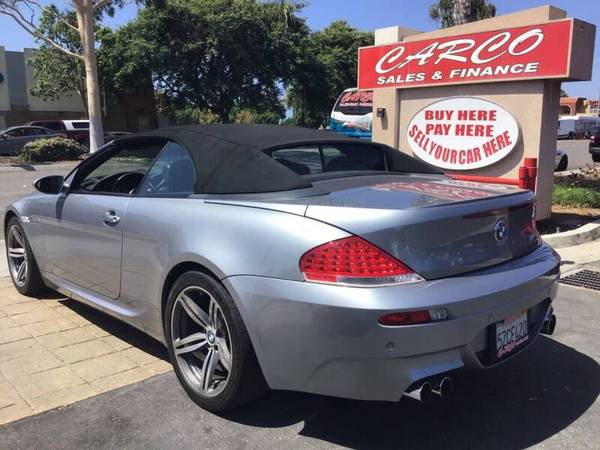 2007 BMW M6 WOW! CONVERTIBLE M6! GARAGE DIAMOND! LOW MILES! LOADED!! for sale in Chula vista, CA – photo 8