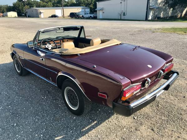 1980 Fiat 2000 Spider Convertible Fuel Injected #178198 for sale in Sherman, NY – photo 3