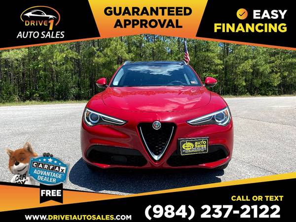 2018 Alfa Romeo Stelvio PRICED TO SELL! - - by dealer for sale in Wake Forest, NC – photo 3