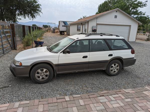 1998 White Subaru Outback for sale in Yerington, NV