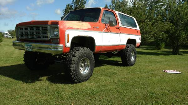 1976 GMC jimmy possible trade for 2016 or newer sled for sale in Lindstrom, MN – photo 2
