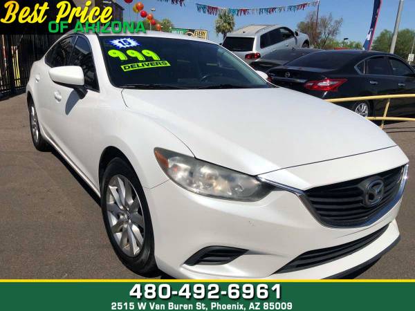 2016 Mazda Mazda6 i Sport sedan Snowflake White Pearl Mica - cars & for sale in Phoenix, AZ – photo 2
