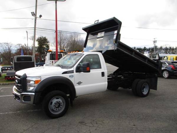 2014 Ford Super Duty F-550 DRW 11 FOOT DUMP TRUCK, 4X4, DIESEL **... for sale in south amboy, MO – photo 2