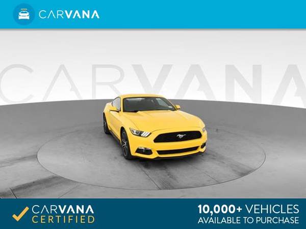 2016 Ford Mustang EcoBoost Coupe 2D coupe YELLOW - FINANCE ONLINE for sale in Atlanta, CA