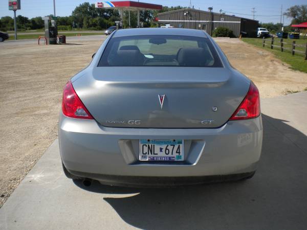 2008 PONTIAC G6 GT COUPE - cars & trucks - by dealer - vehicle... for sale in RANDOLPH, MN – photo 4