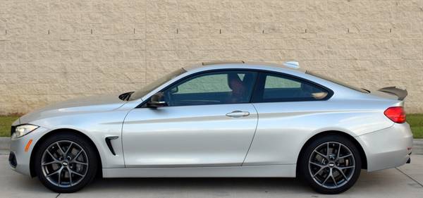 Silver 2014 BMW 435i Sport - Fox Red Leather - XDrive - BBS Wheels for sale in Raleigh, NC – photo 2
