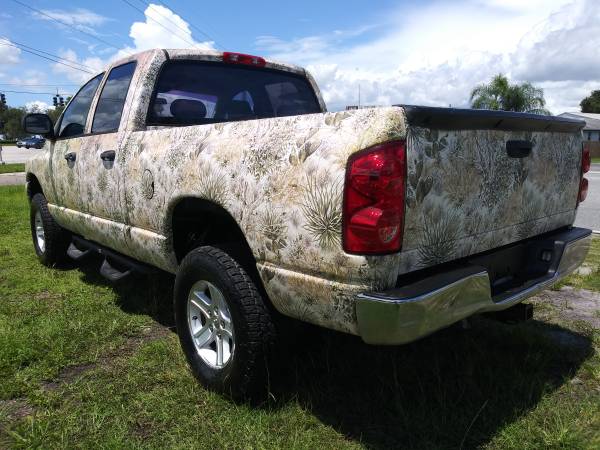 2007 DODGE RAM 1500 4X4 CREW CAB CAMOUFLAGE WRAP A/C AUTOM for sale in Other, Other – photo 3