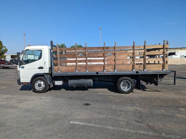 2015 Mitsubishi Fuso FE160 16FT Stake Bed Truck With Leftgate DIESEL for sale in Fountain Valley, CA – photo 5