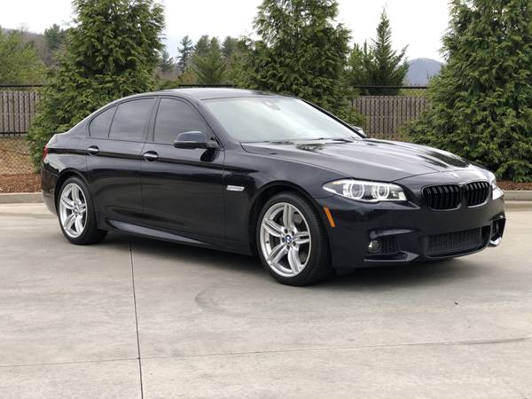 2015 BMW 550i xDrive M-Sport AWD 52k miles Blue/Black Super Clean for sale in Asheville, NC – photo 3
