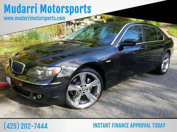 2006 BMW 7 Series 750Li 4dr Sedan CALL NOW FOR AVAILABILITY! for sale in Kirkland, WA