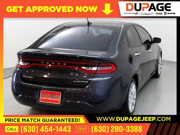 119/mo - 2013 Dodge Dart Limited - - by dealer for sale in Glendale Heights, IL – photo 6