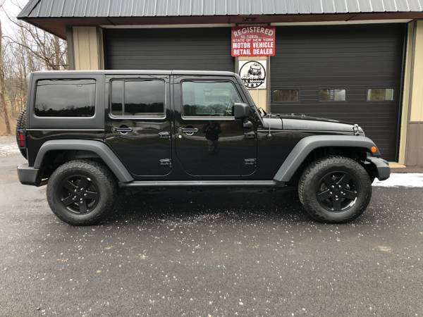 2016 Jeep Wrangler Unlimited Black Bear - - by dealer for sale in Rushville, NY – photo 2