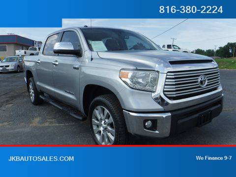 2014 Toyota Tundra CrewMax 4WD Limited Pickup 4D 5 1/2 ft Trades Welco for sale in Harrisonville, KS
