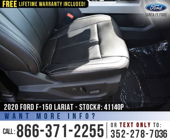 2020 FORD F150 LARIAT Bed Liner, Sunroof, Running Boards for sale in Alachua, FL – photo 18