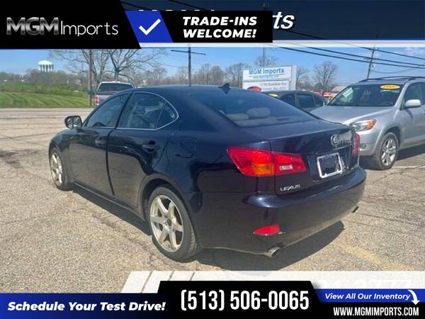 2008 Lexus IS 250 FOR ONLY 184/mo! - - by dealer for sale in Cincinnati, OH – photo 7