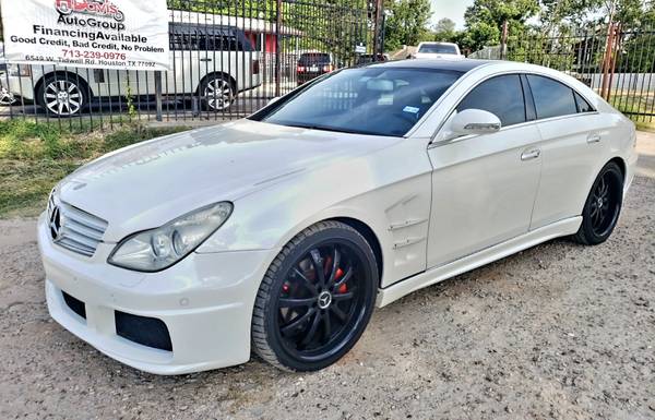 2008 Mercedes-Benz CLS-Class 550 BARBUS Pearl White Ed for sale in Houston, TX