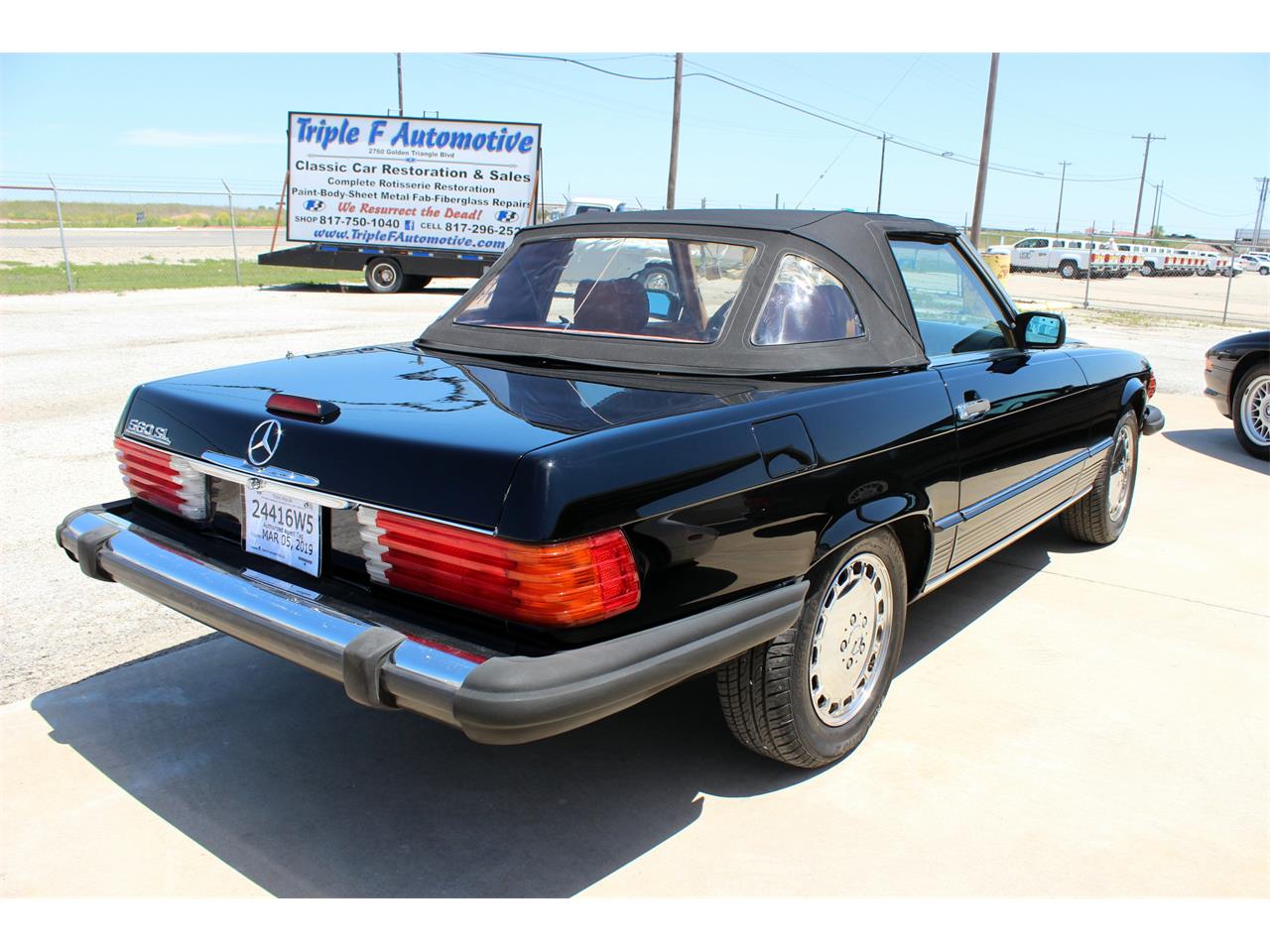 1989 Mercedes-Benz 560SL for sale in Fort Worth, TX – photo 7