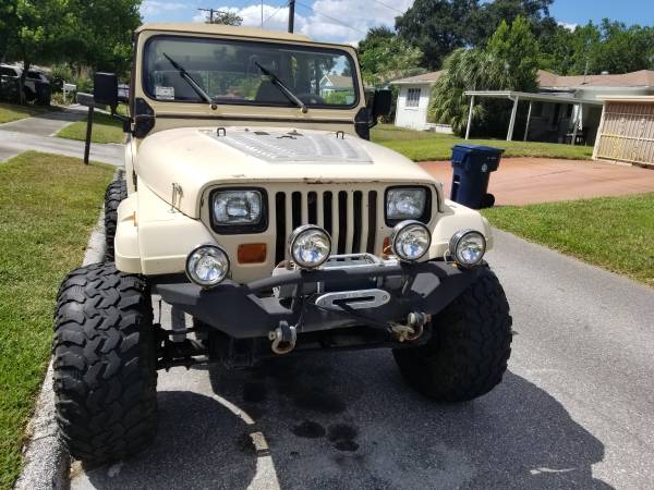 1989 JEEP YJ Street Legal Mudder for sale in TAMPA, FL