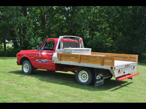 1970 Chevy C10 Pickup Red 2WD w Aluminum Flatbed for sale in Ashland, MO – photo 3