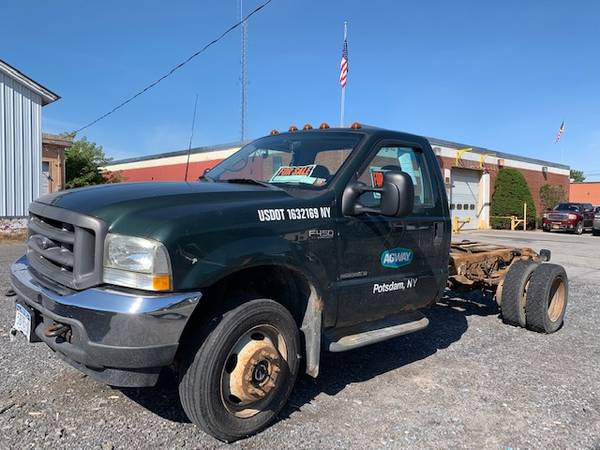 FORD F450 4X4 CAB CHASIS for sale in POTSDAM, NY