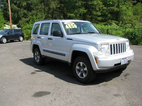2008 *Jeep* *Liberty* *4WD 4dr Sport* SILVER for sale in Lafayette, OR – photo 3