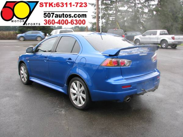 2012 Mitsubishi Lancer 4dr Sdn TC-SST Ralliart AWD for sale in Roy, WA – photo 3