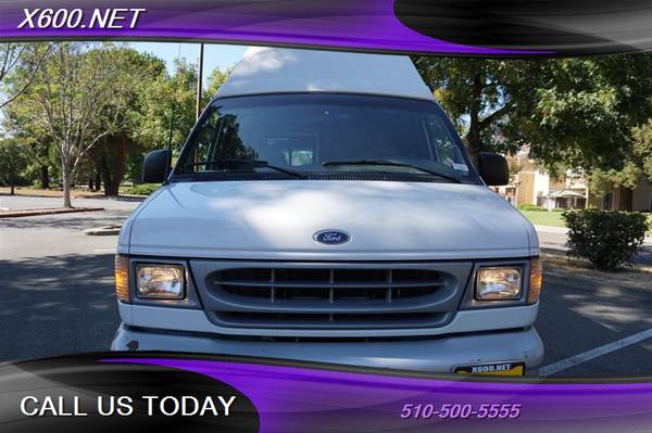 2001 Ford E-Series Cargo E-350 Camper Generator AC 1 Owner 70K for sale in Fremont, CA – photo 3