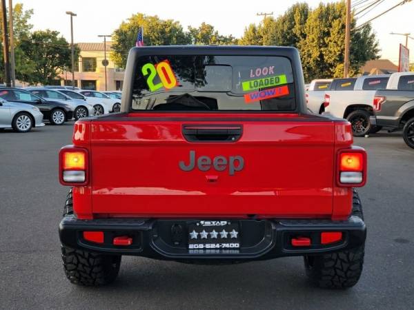 2020 Jeep Gladiator Rubicon 4x4 4dr Crew Cab 5 0 ft SB - cars & for sale in Modesto, CA – photo 5