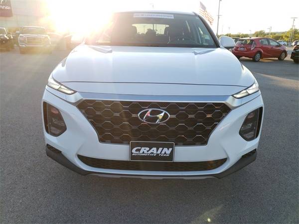 2019 Hyundai Santa Fe SE 2.4 suv Quartz White for sale in Fayetteville, AR – photo 2