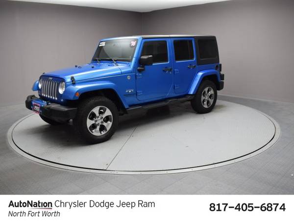 2016 Jeep Wrangler Unlimited Sahara 4x4 4WD Four Wheel SKU:GL269830 for sale in Fort Worth, TX – photo 9