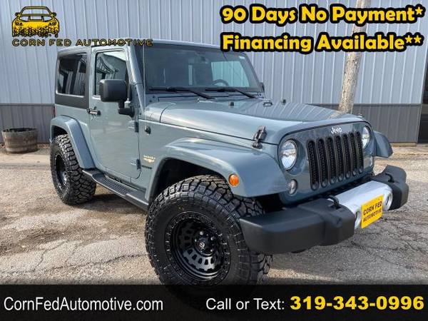 2015 Jeep Wrangler 4WD 2dr Sahara - cars & trucks - by dealer -... for sale in Center Point, MN