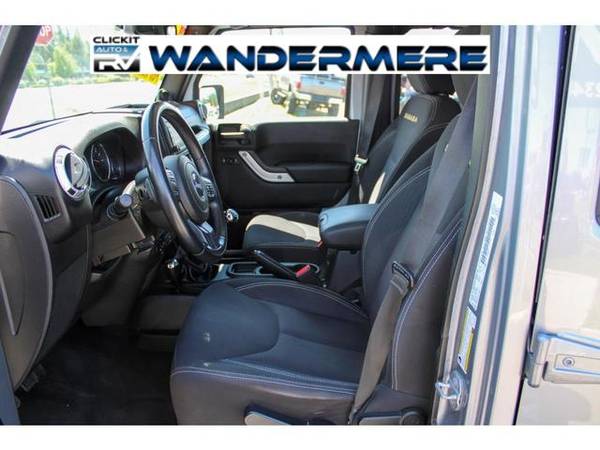 2014 Jeep Wrangler Unlimited Sahara 3.6L V6 4x4 Manual SUV CARS... for sale in Spokane, WA – photo 7