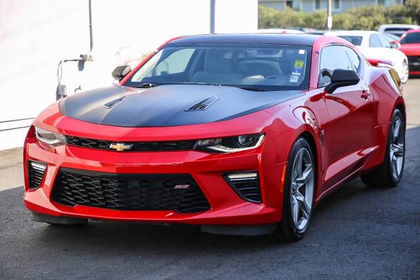 2017 Chevy Chevrolet Camaro 1SS coupe Red Hot - - by for sale in Sacramento , CA – photo 3