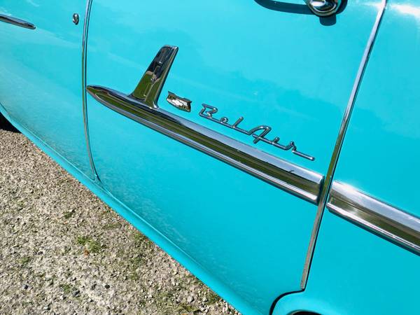 1955 *Chevrolet* *Bel Air* *Beauville Wagon* TEAL for sale in Cicero, IN – photo 12