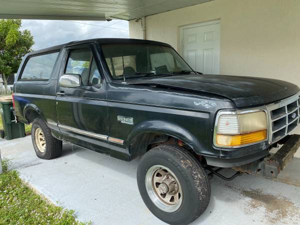 1995 Ford Bronco - cars & trucks - by owner - vehicle automotive sale for sale in North Port, FL