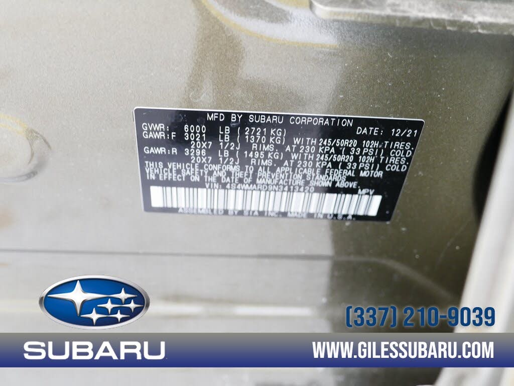 2022 Subaru Ascent Premium 7-Passenger AWD for sale in Lafayette, LA – photo 14
