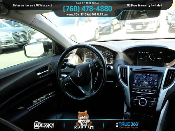 2017 Acura TLX wTechnology Pkg FOR ONLY 388/mo! for sale in Vista, CA – photo 12