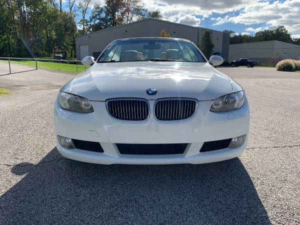 2008 BMW 328i hard top convertible 67k miles White w/Tan leather for sale in Jeffersonville, KY – photo 3