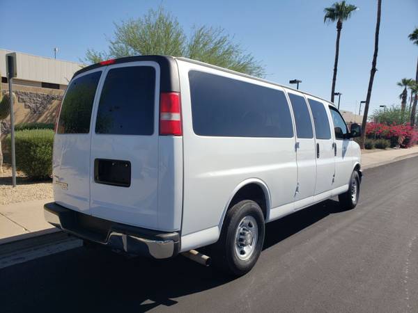 2011 Chevy Chevrolet Express Passenger 1LT pickup WHITE for sale in Mesa, AZ – photo 8