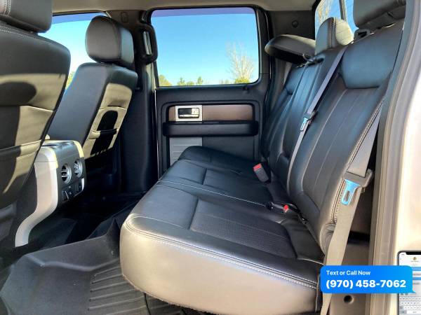 2014 Ford F-150 F150 F 150 4WD SuperCrew 145 Platinum - CALL/TEXT for sale in Sterling, CO – photo 19