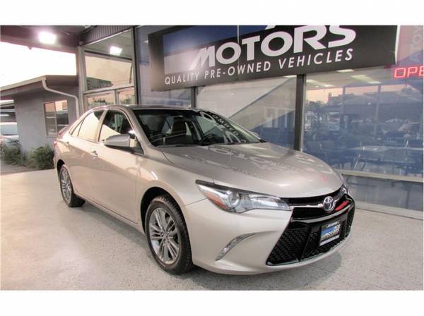 2017 Toyota Camry SE Sedan 4D Easy Financing, All Applications... for sale in Anaheim, CA – photo 3