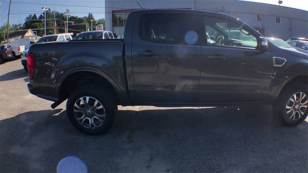 2019 Ford Ranger Lariat pickup Gray for sale in Dudley, MA – photo 9